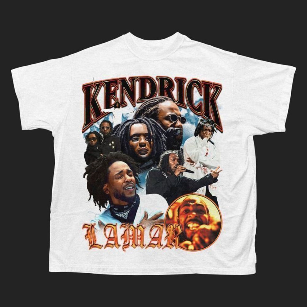 Kendrick Lamar Rapper Streetwear Fan Graphic Unisex T-Shirt